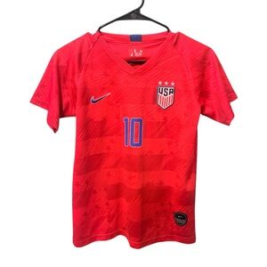Nike 2019 Team USA Vaporknit #10 Christian Pulisic Jersey Size Youth Small
